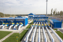 Реконструированный силами ООО "Газпром центрремонт" контрольно-распределительный пункт 16