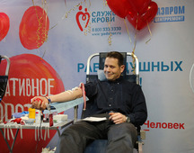 В рамках 14-ой донорской акции  сдано более 200 литров крови для оказания специализированной помощи нуждающимся пациентам в медицинских учреждениях ряда городов России