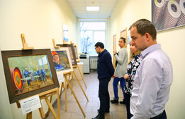 Выставка картин в АО «Газпром центрэнергогаз»