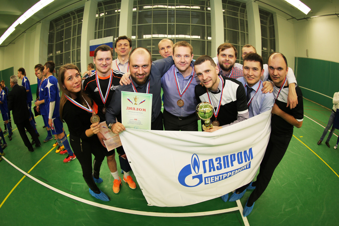 Команда "Центрремонт" — бронзовые призеры турнира