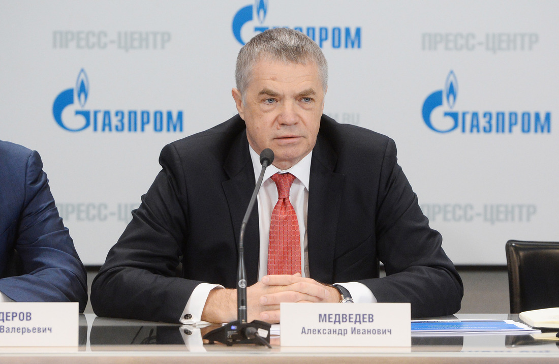 Заместитель Председателя Правления ПАО «Газпром» Александр Медведев
